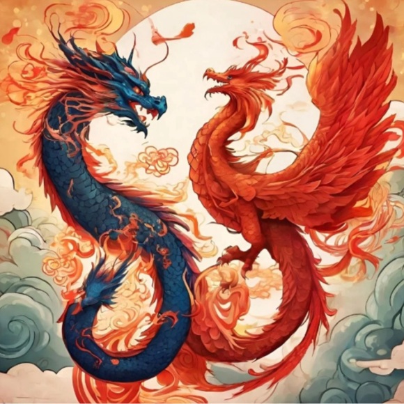 Dragon and Phoenix bracelet - Picture 2 of 10